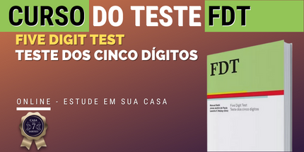 CURSO TESTE FDT (FIVE DIGIT TEST) TESTE DOS CINCO DÍGITOS