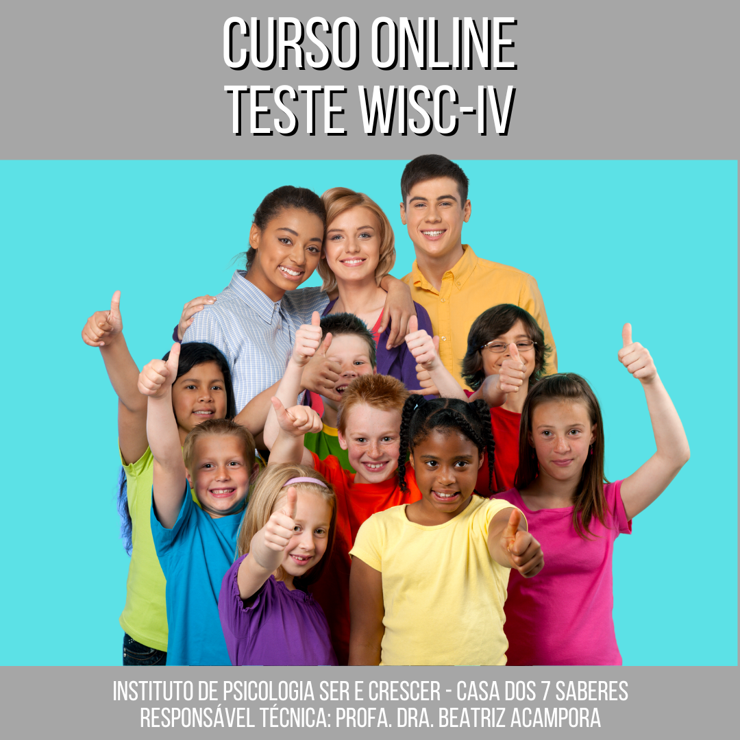 CURSO ONLINE TESTE WISC-IV